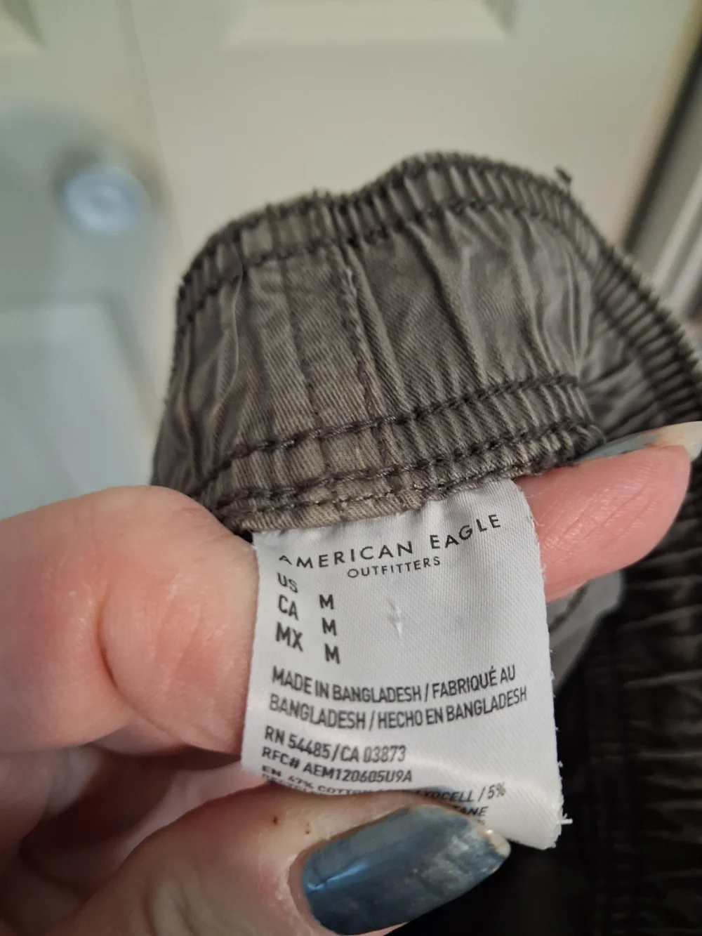 American Eagle Outfitters Flex Shorts in Gray